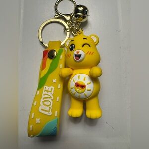 New Funshine Care Bear Keychain